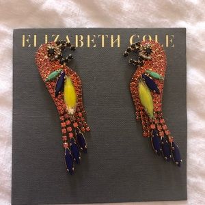 Elizabeth cole parrot earrings